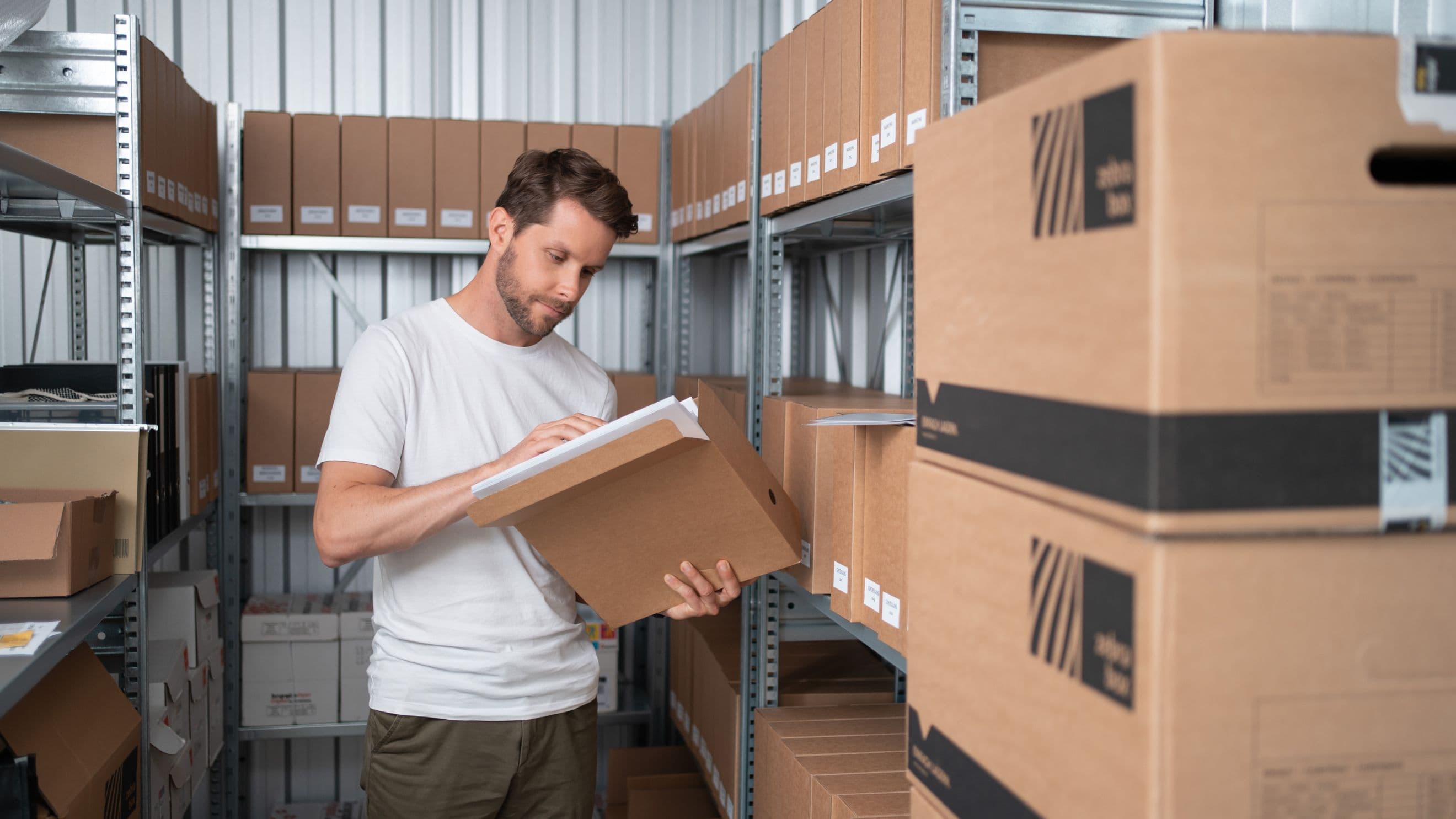 Storage room for furniture and organisation tips