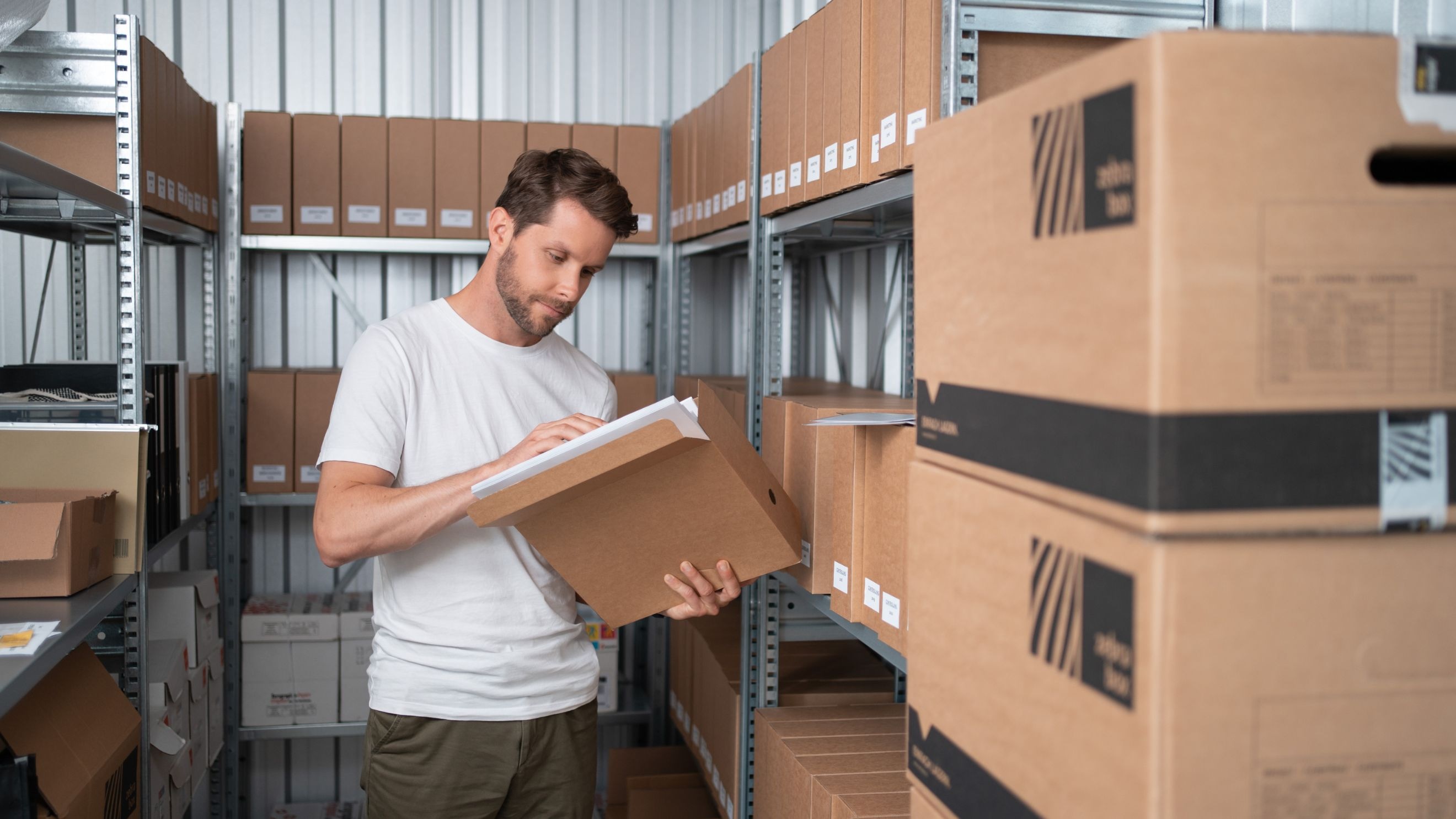 Storage room for furniture and organisation tips
